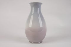 Porcelain Vase "Sailboat", Denmark By Bing & Grøndahl, 1915 - 1947