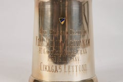 Jarra de cerveza de plata, EE. UU., 1960