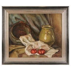 Painting "Still Life With Apples", Latvia (Ussr), 1974