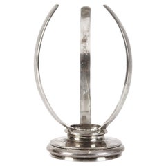 Silver Stand for Porcelain Easter Egg, Russia by Иф, 1899 - 1908