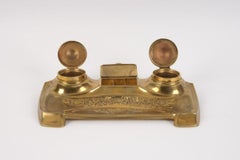 Bronze Inkwell in Art Nouveau Style, France, End of 19th - Beg. of 20th Century