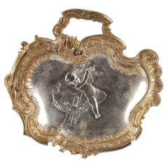 Visitenkartenetui aus Silber, Frankreich, von Marret Frères, 1886–1912