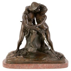 Bronze Figure, France by Paul Joseph Raymond Gayrard, 1840s - 1850s