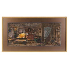 Escena de la obra «Madre», de M. Gorki (Rusia), interpretada por Igor Martynov, 1958