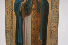 Icon "St. Alexandra the Queen", Russia, End of 19th Century