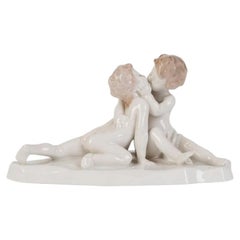 Statuetta in porcellana "Young Love", Germania, Rosenthal, 1910-1922