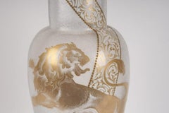 Large Decorative Glass Vase, Europe, 1920s - 1930s