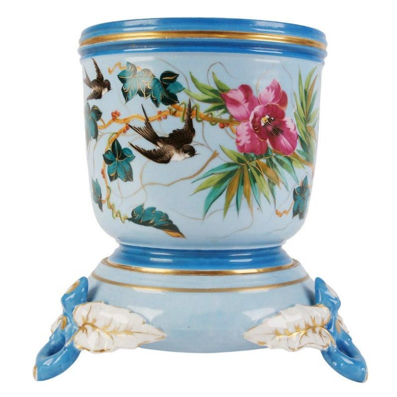 Gianni Versace for Rosenthal, Wild Flora Porcelain Wine Cooler