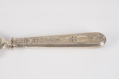 Set of 2 Silver Fish Serving, France by Lapparra & Gabriel, 1902 - 1923