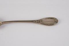 Set of 6 Silver Tea Spoons, France by Risler & Carré, 1897 - 1912