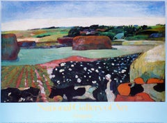 National Gallery of Art "Haystacks in Brittany" Unframed Poster, 1988