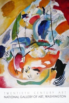 National Gallery of Art "Improvisation 31 (Sea Battle)" Unframed Poster, 1988