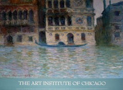 The Art Institute of Chicago "The Palazzo Dario" Unframed Poster, 1990