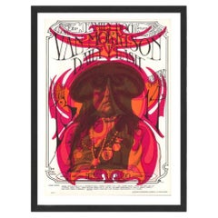 Denver Dog Colorado Black Frame Poster by Van Morrison, 1967