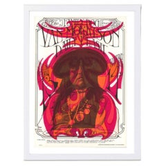 Van Morrison - Denver Dog Colorado White Frame Poster, 1967