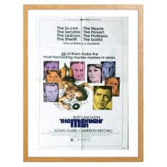 The Midnight Man "Neo-Noir Mystery" Oak Frame Poster, 1974