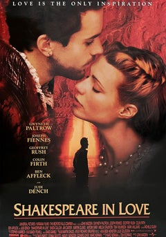 Shakespeare in Love "Romantic Comedy" Unframed Poster, 1998