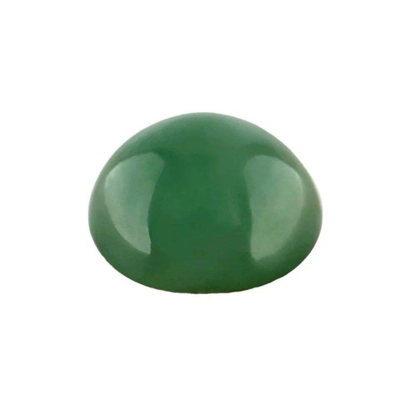 Nature 6,81ct GIA certificato Greene & Greene profondo di giada di grado 'a' Gemma ovale cabochon