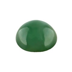 Nature 6,81ct GIA certificato Greene & Greene profondo di giada di grado 'a' Gemma ovale cabochon