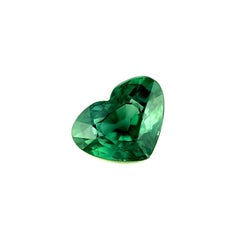 2.06ct Natural Green Sapphire Gra Certified Untreated Heart Cut Gem 8.6x6.5mm
