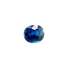 1.01ct Zafiro Natural Azul Real Corte Ovalado Piedra Natural Suelta 6.3x5.3mm