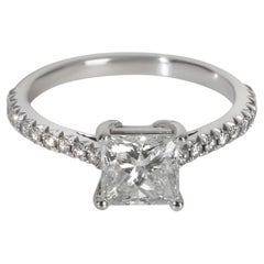 Tiffany & Co. 0.99 ct Prinzessin Diamant Novo Verlobungsring