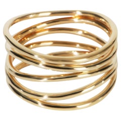 Tiffany & Co. Or jaune  Elsa Peretti Bague à vagues