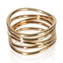 Tiffany & Co. Yellow Gold  Elsa Peretti Wave Ring