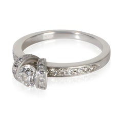 Tiffany & Co. 0.42 ct Round Brilliant Diamond Ribbon Engagement Ring