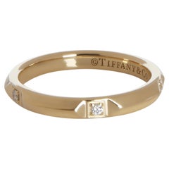 Tiffany & Co. Yellow Gold Diamond Tiffany True Band