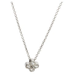 Tiffany & Co. Platinum Diamond Lace Pendant