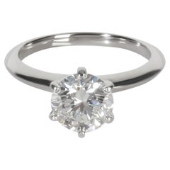Tiffany & Co. 1.59 ct Round Brilliant Diamond Engagement Ring
