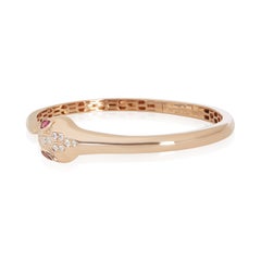 Bracelet « Serpenti Seduttori » BVLGARI en or rose, avec rubélite et diamants