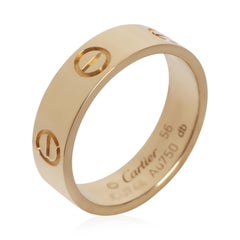 Cartier Yellow Gold  Love Ring