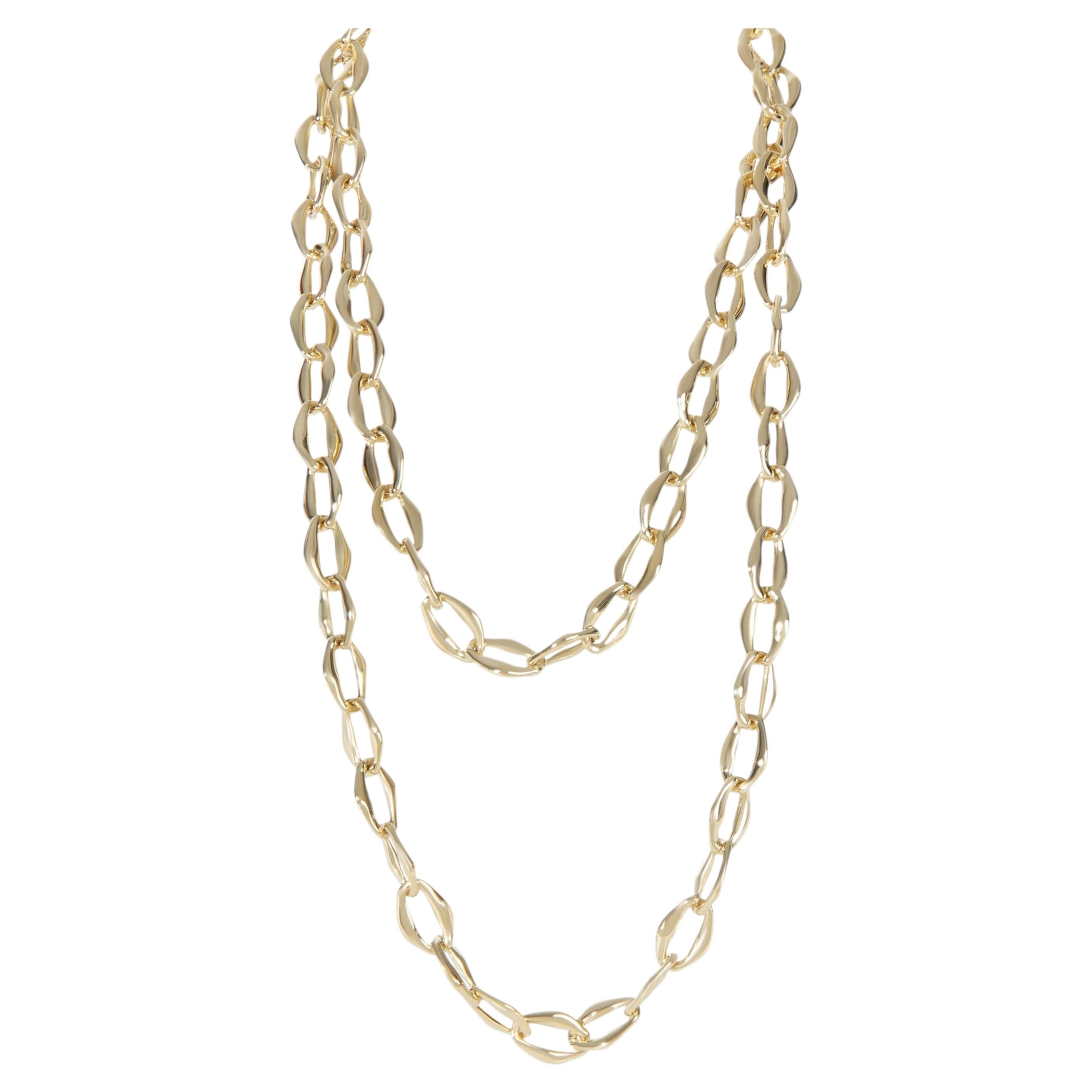 Tiffany & Co. Yellow Gold  Elsa Peretti Aegean Necklace