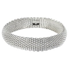 Tiffany & Co. Sterling Silver Somerset Mesh Bracelet