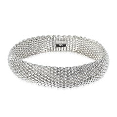 Tiffany & Co. Sterling Silver Somerset Mesh Bracelet