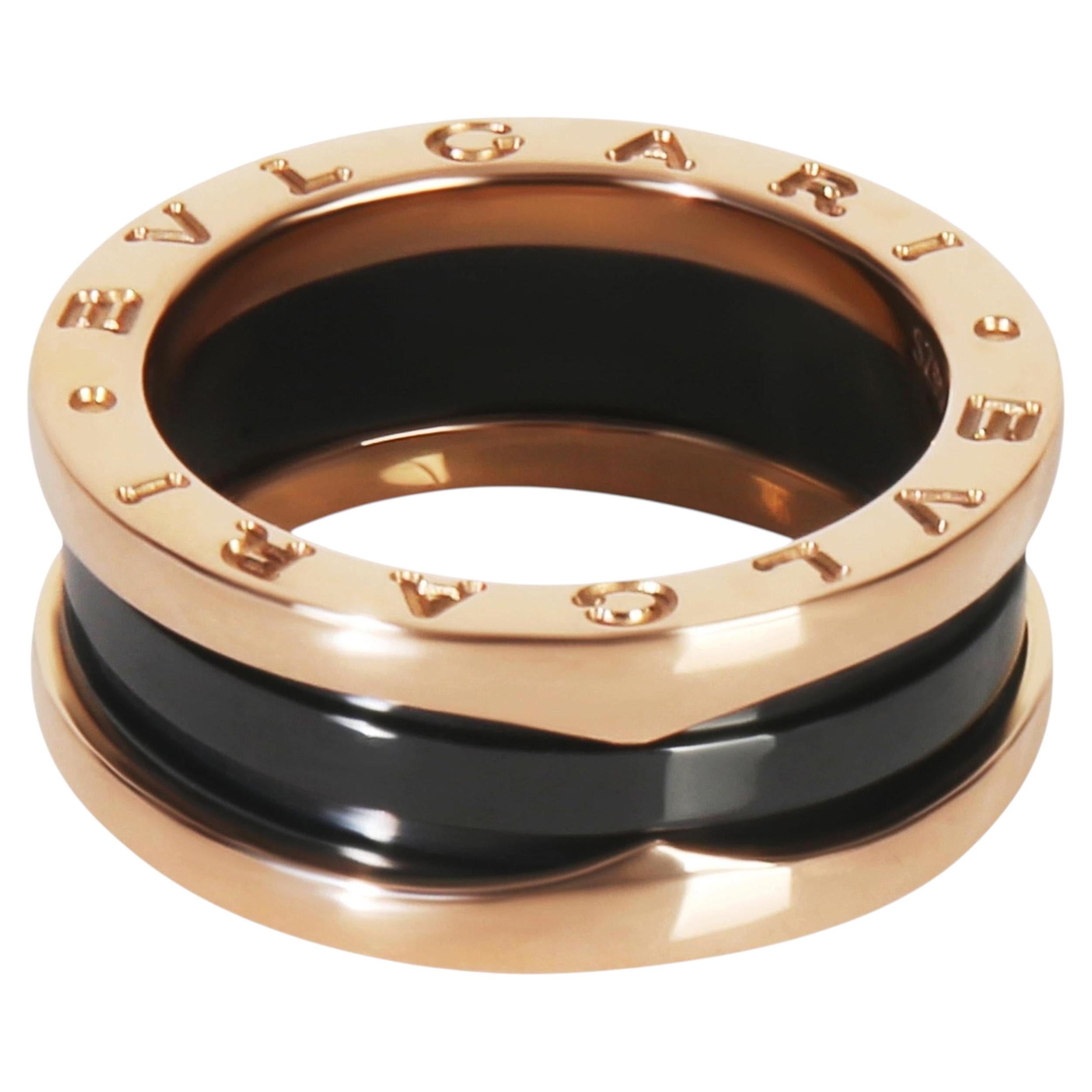 BVLGARI Rose Gold  B.zero1 Ring For Sale