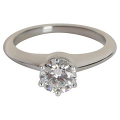 Tiffany & Co. 0.82 ct Round Brilliant Diamond Engagement Ring