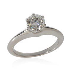 Tiffany & Co. 0.82 ct Round Brilliant Diamond Engagement Ring