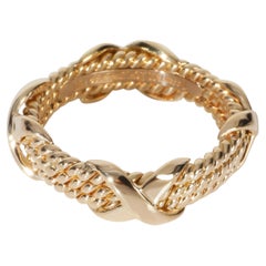 Tiffany & Co. Yellow Gold  Schlumberger X Ring