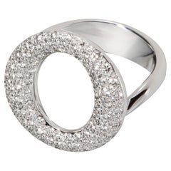 Tiffany & Co. Elsa Peretti Sevillana Diamond Ring in 18KT White Gold 0.80 CTW