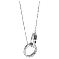 Tiffany & Co. Sterling Silver 1837 Circle Pendant