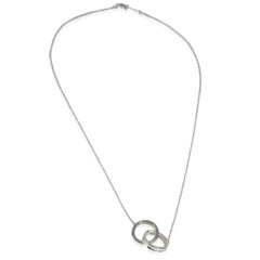 Tiffany & Co. Sterling Silver 1837 Circle Pendant