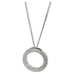 Cartier White Gold  Love Necklace