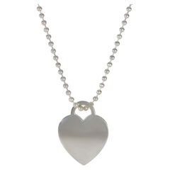 Tiffany & Co. Sterling Silver  Return To Tiffany Pendant
