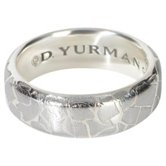 David Yurman Sterling Silver  Streamline Meteorite Band