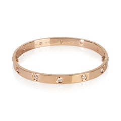 Cartier Rose Gold Diamond Love Bracelet