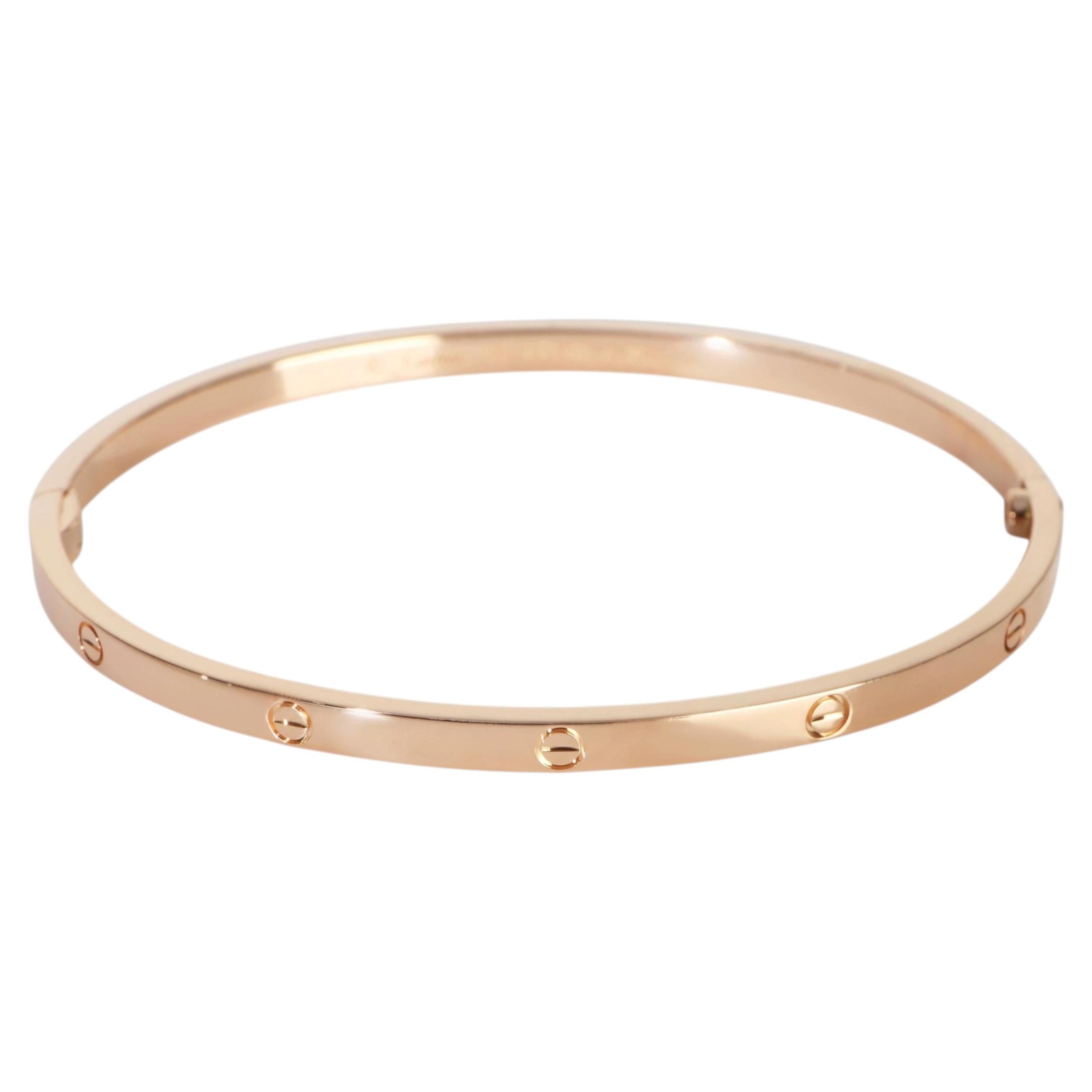 Cartier Rose Gold  Small Model Love Bracelet