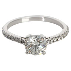 Tiffany & Co. 0.91 ct Runder Brillant Diamant Novo Verlobungsring